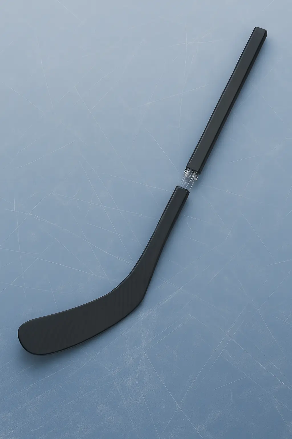 Varresta katkennut jääkiekkomaila